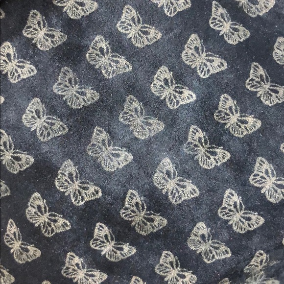 Vintage Bottega Veneta suede butterfly crossbody bag - Picture 6 of 8